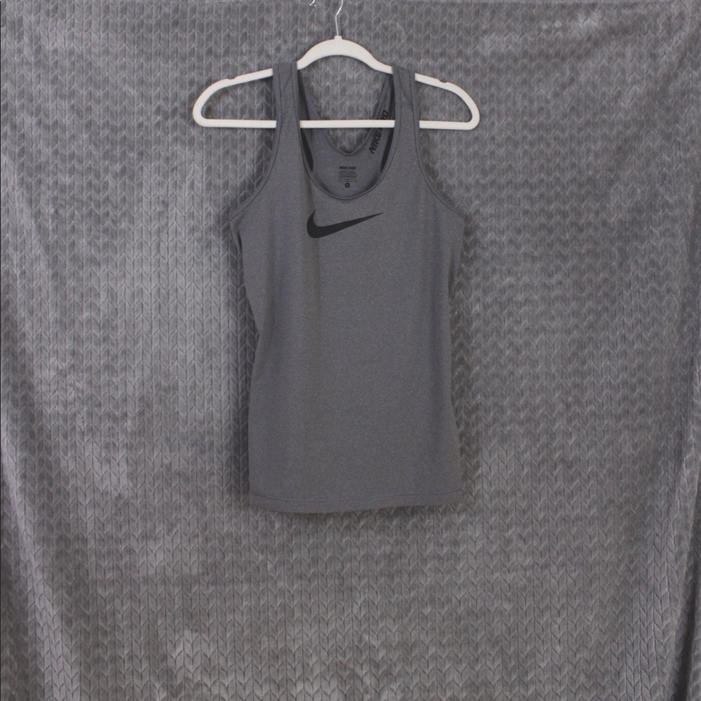 Medium Grey Nike Dri-Fit Tank top